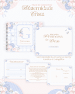 Alfabeto Floral Menina - Maternidade - Imagem 2