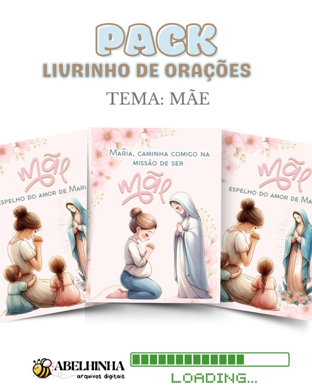 Mãe - Capa Livrinho de Orações - Imagem 2
