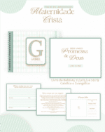 Alfabeto Verde Menino - Maternidade - Imagem 2