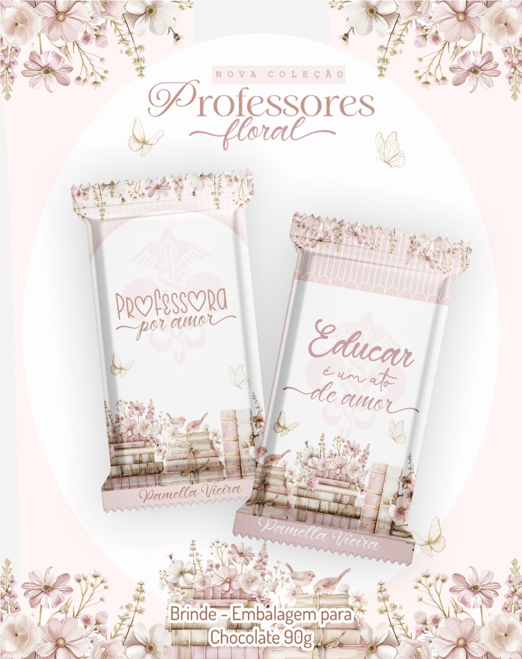 Pack Professores Floral Clean 2026 - Imagem 2
