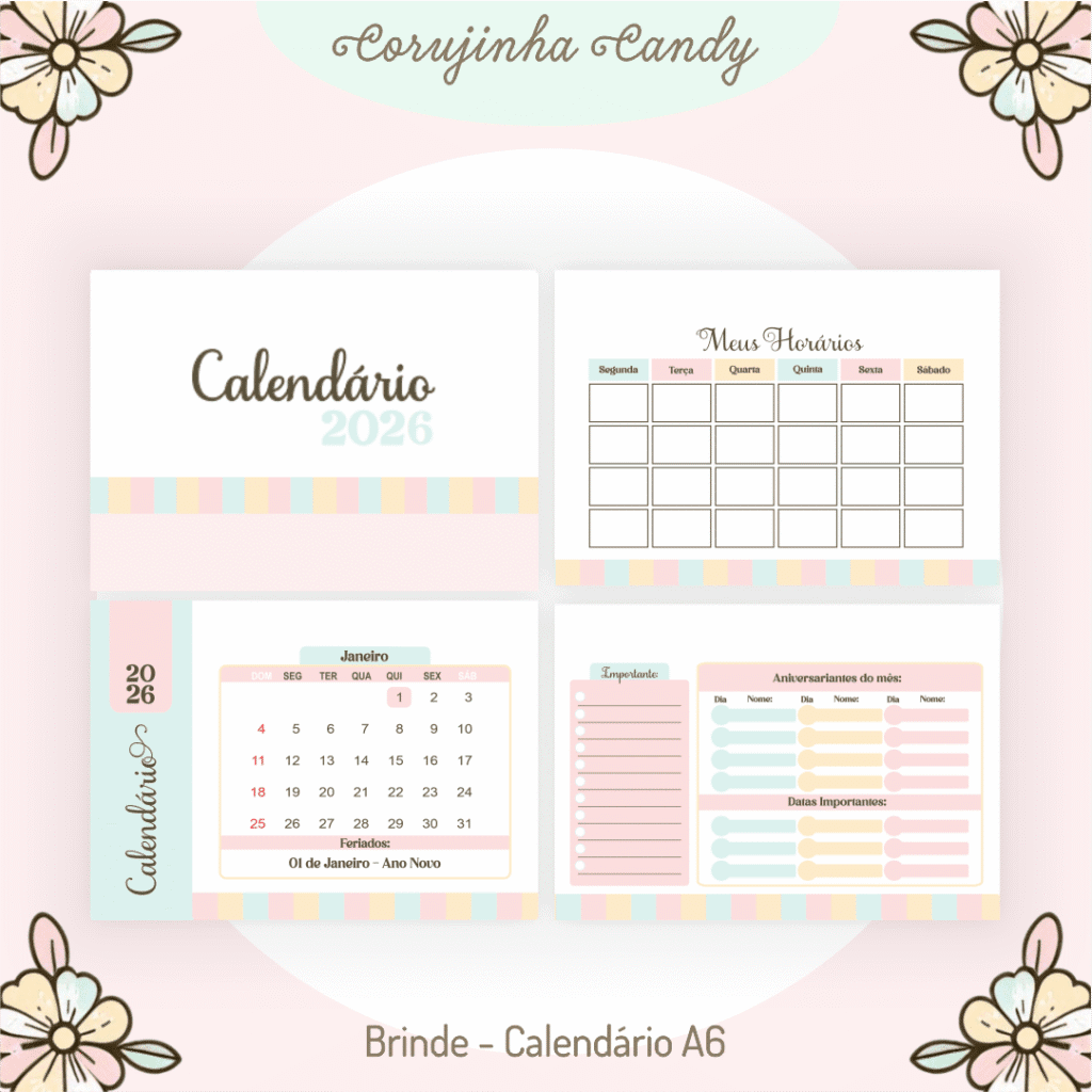 Corujinha Candy - Professores 2026 - Imagem 3
