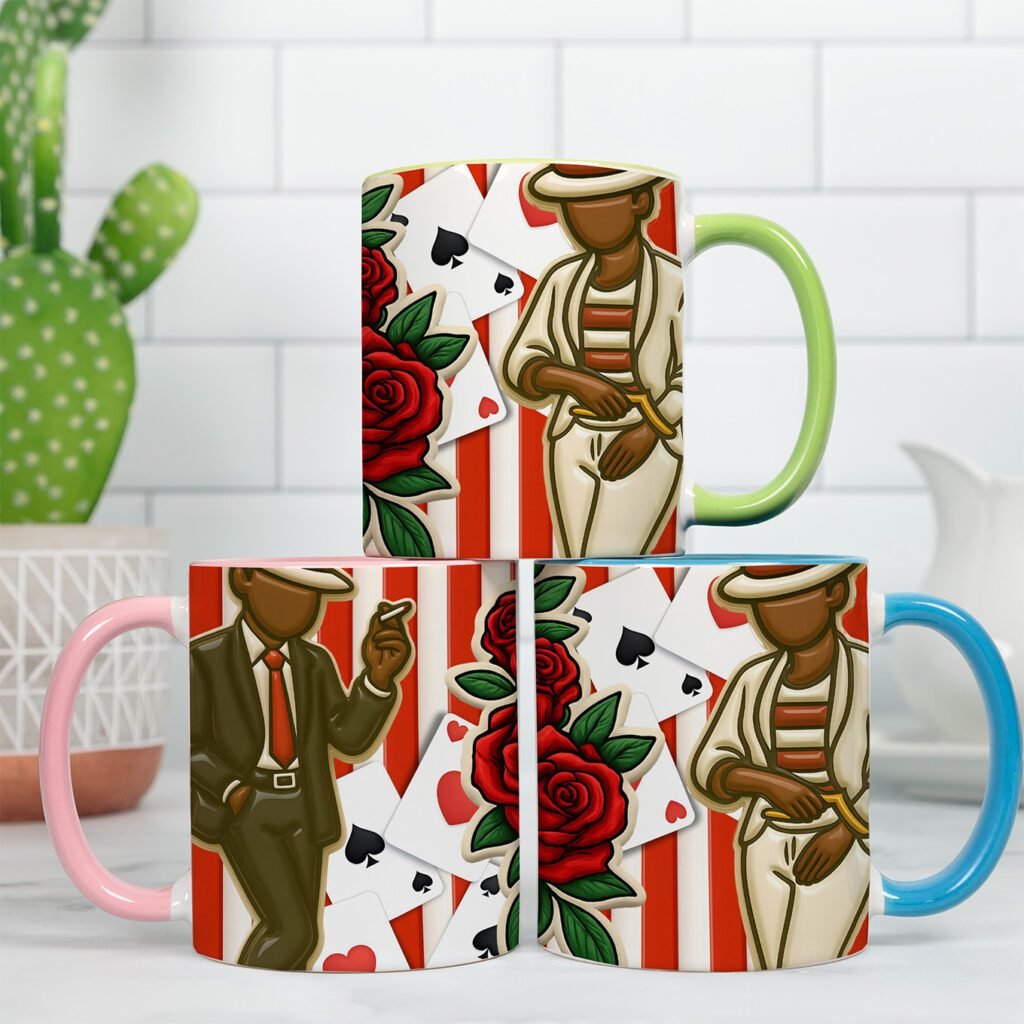 Zé Pilintra, Maria Navalha - Arte Caneca - Imagem 4