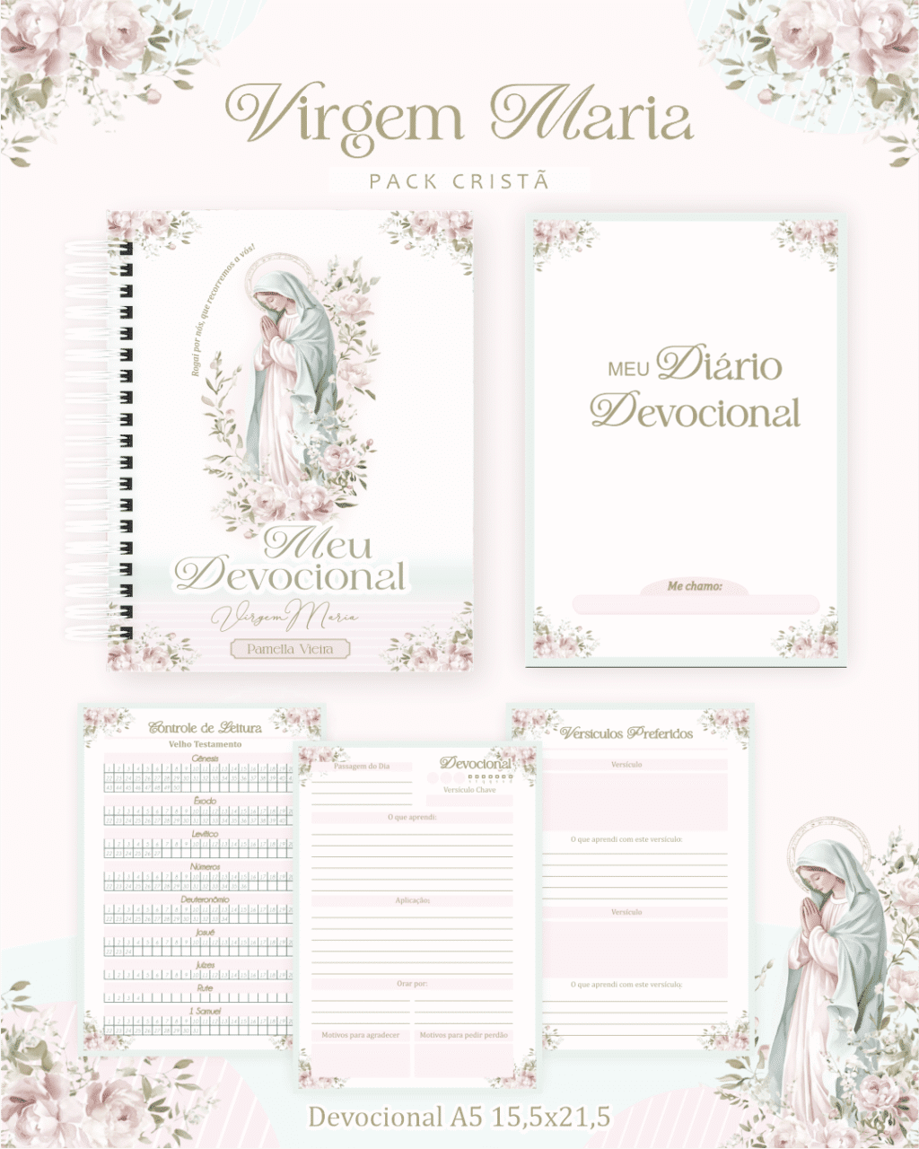 Virgem Maria - Cristã Adulto (Pamella) - Imagem 3