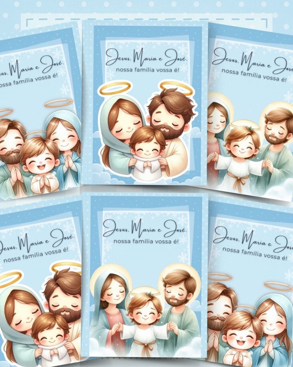 Sagrada Família - Capa Livrinho de Orações - Imagem 1