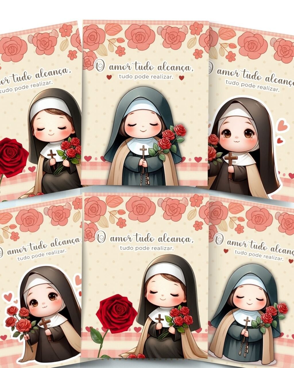 Santa Teresinha - Capa Livrinho de Orações - Imagem 1