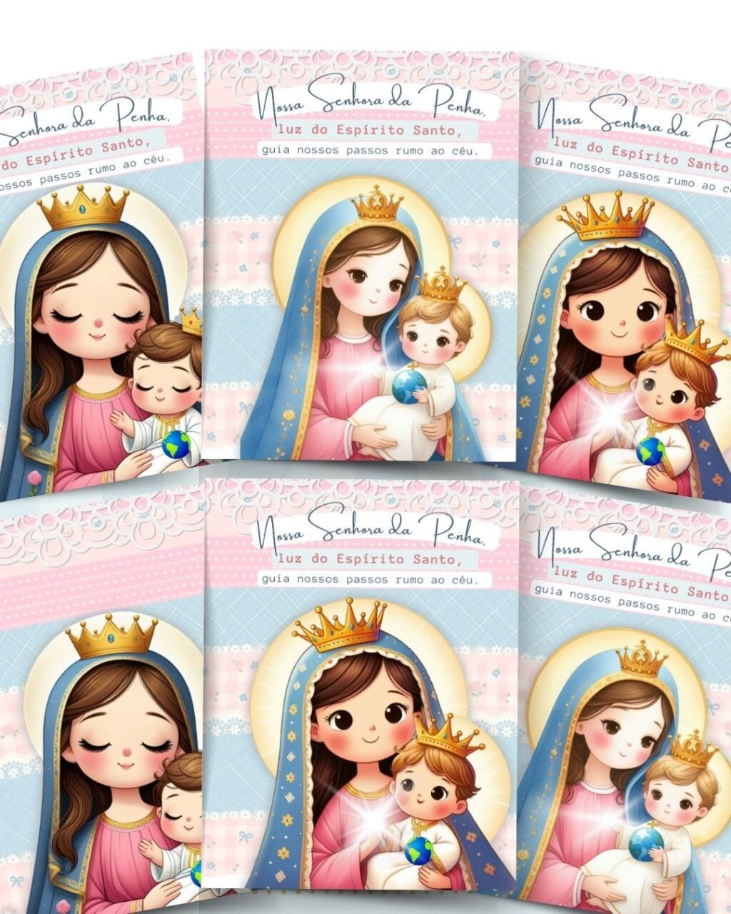 Nossa Senhora da Penha - Capa Livrinho de Orações - Imagem 1