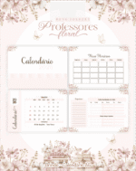 Pack Professores Floral Clean 2026 - Imagem 3