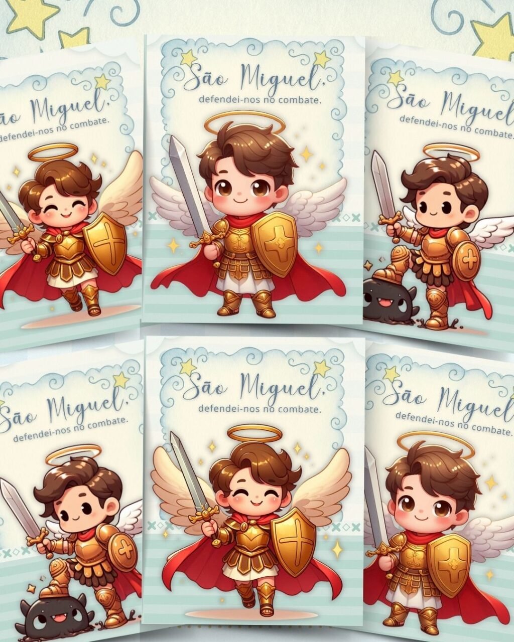 São Miguel Arcanjo - Capa Livrinho de Orações - Imagem 1