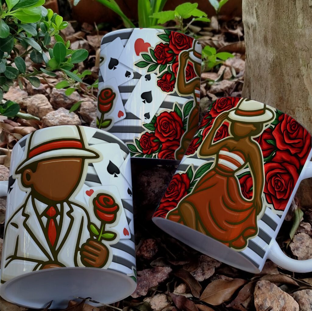Zé Pilintra, Maria Navalha - Arte Caneca - Imagem 5