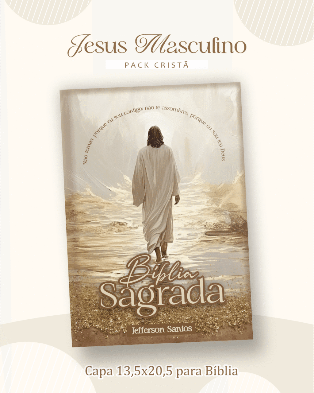 Jesus Masculino - Cristã Adulto (Pamella) - Imagem 3