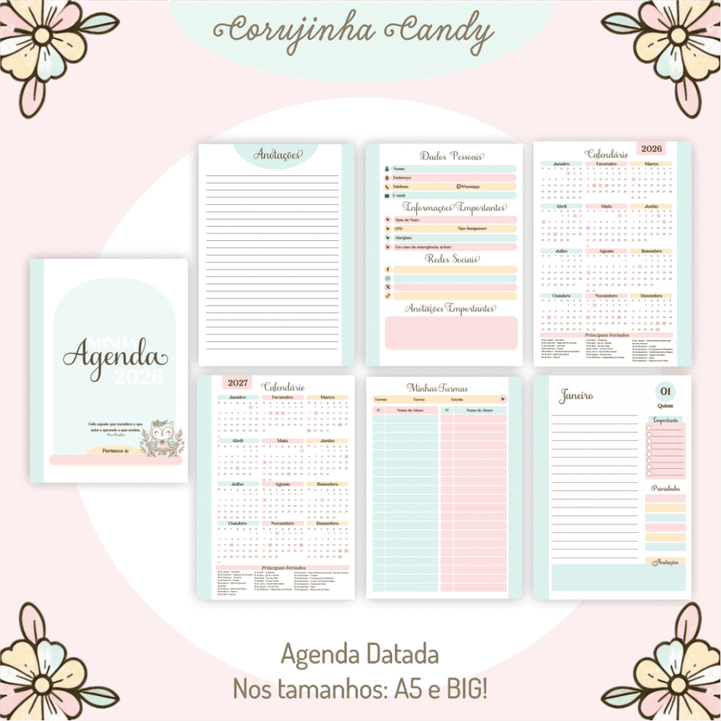 Corujinha Candy - Professores 2026 - Imagem 5