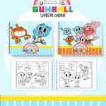 O Incrível Mundo do Gumball - Big Livros de Colorir