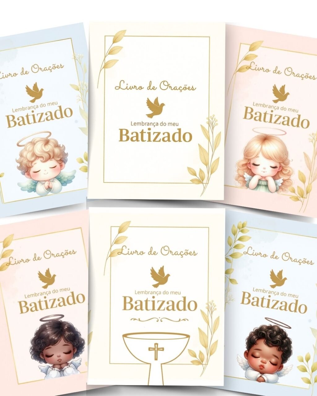 Batismo - Capa Livrinho de Orações - Imagem 1