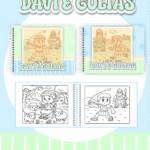 Davi e Golias - Big Livros de Colorir
