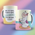 Lhama Irritada - Estampas Canecas - Imagem 8