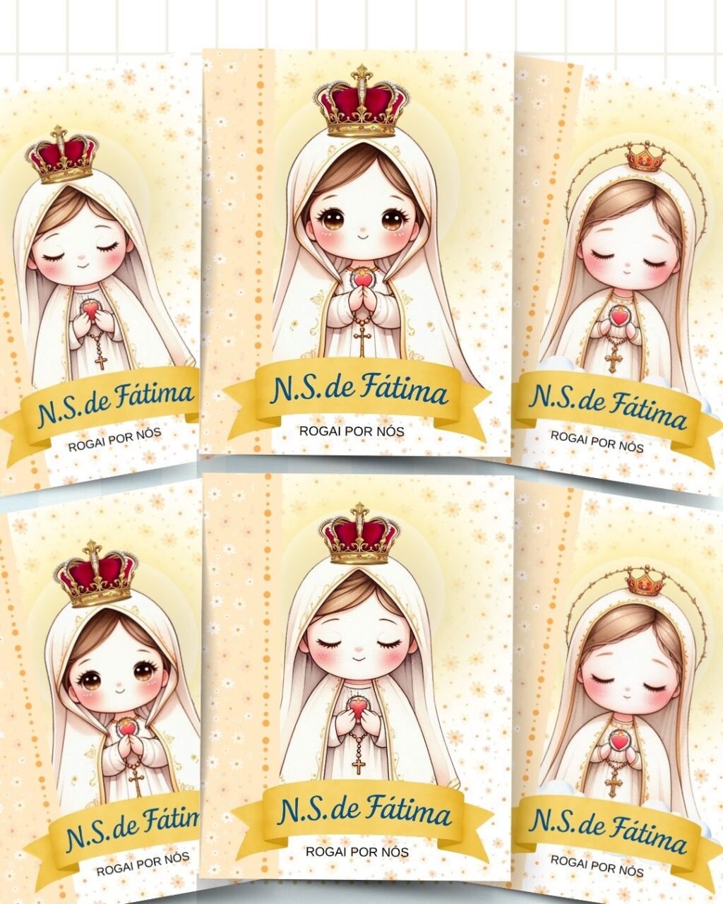 Nossa Senhora de Fátima - Capa Livrinho de Orações - Imagem 1
