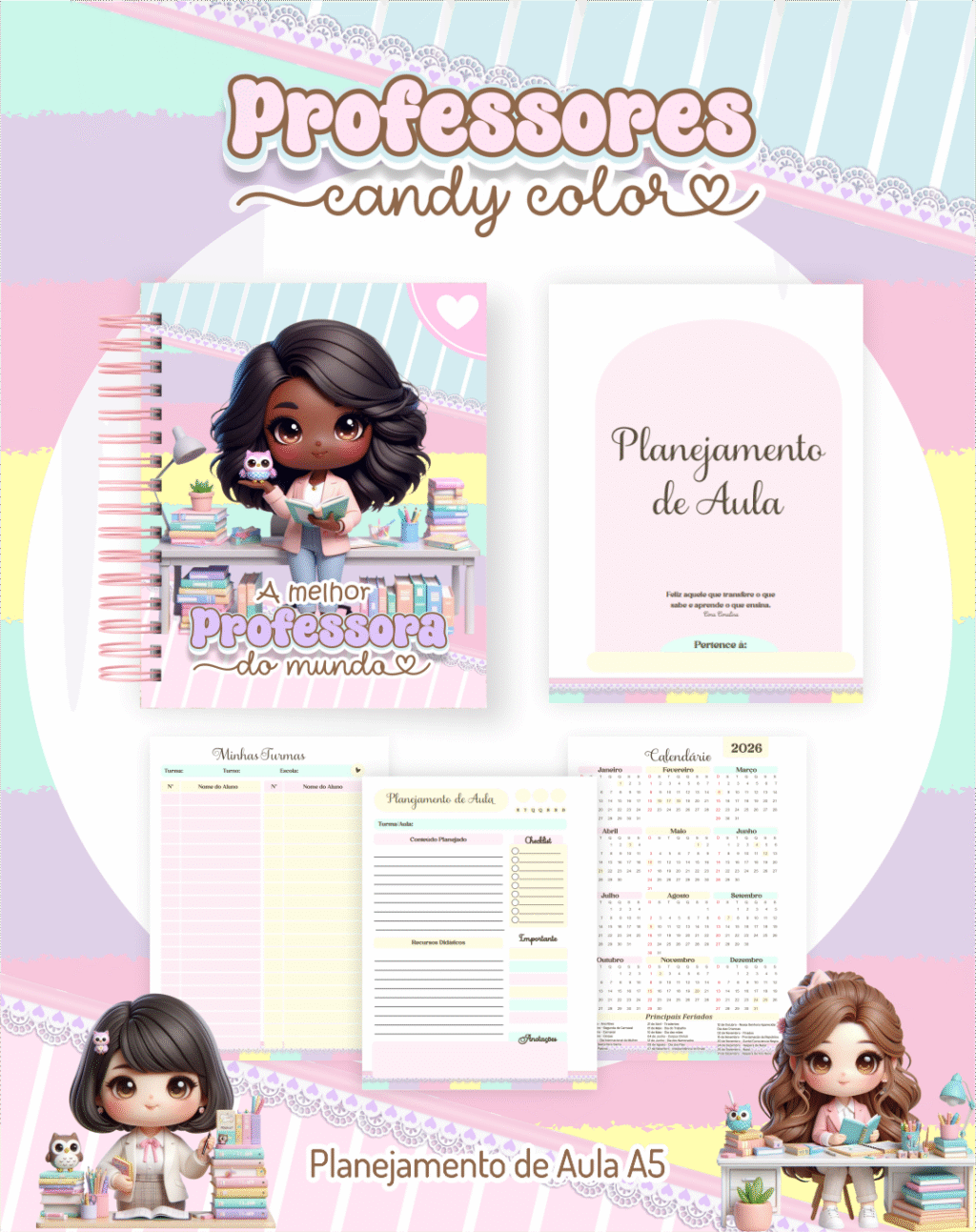 Pack Professora Candy 2026 - Imagem 8