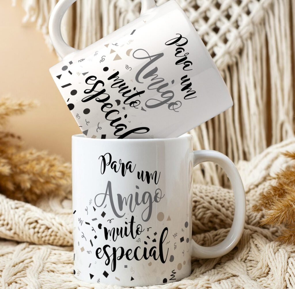 Amizade 2025 - Pacote de Artes Canecas - Imagem 8