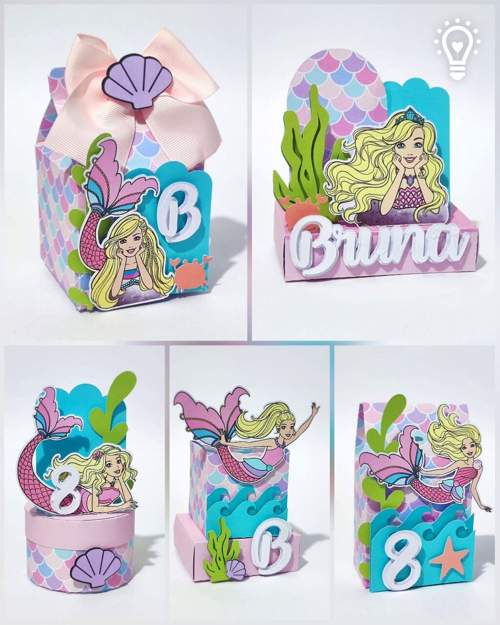 Barbie Sereia - Kit Festa Pronta - Imagem 1