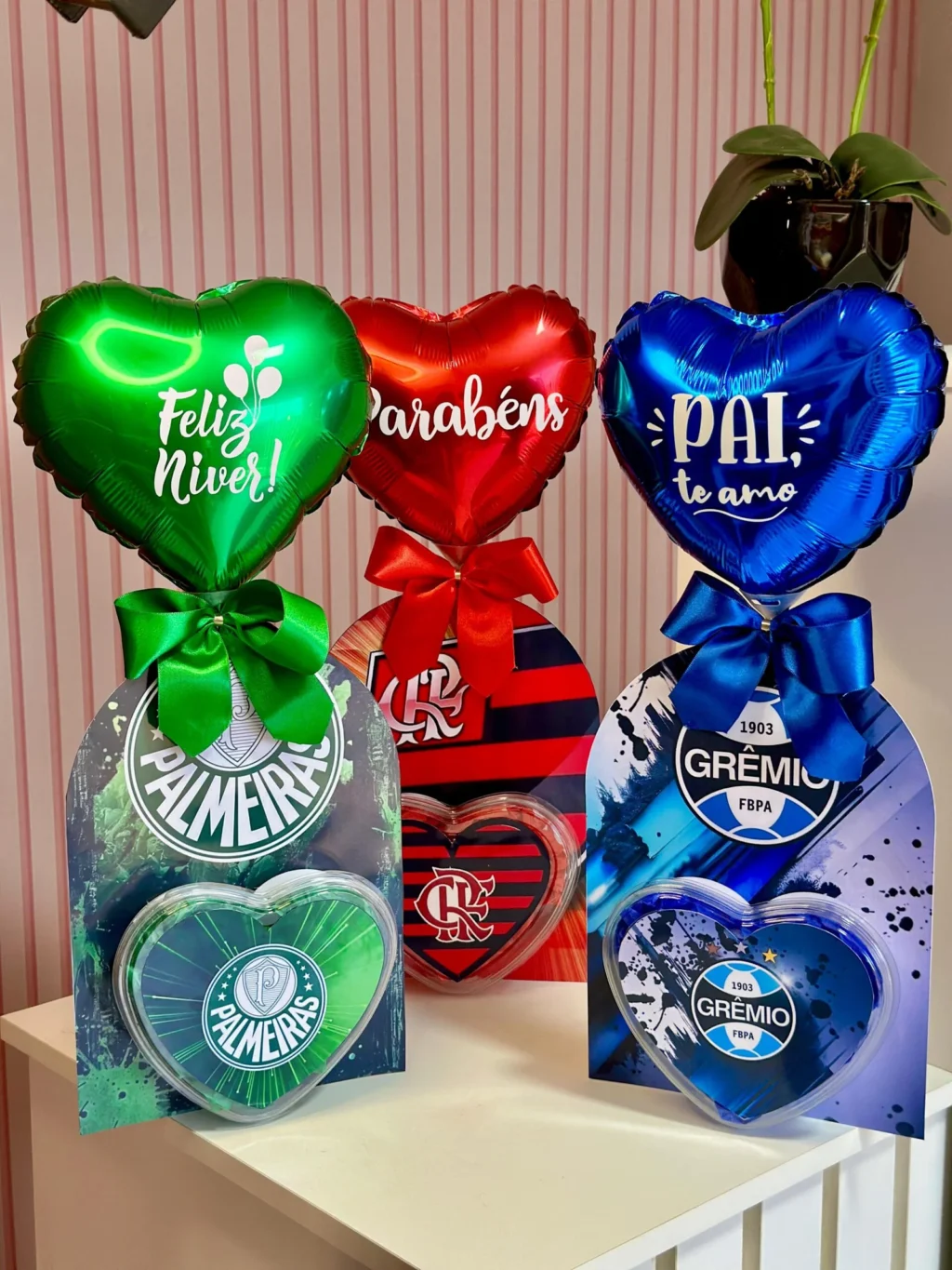 Cartão Coração Dia dos Pais Times - Imagem 2