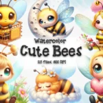 Cute Abelhinha - Kit Digital