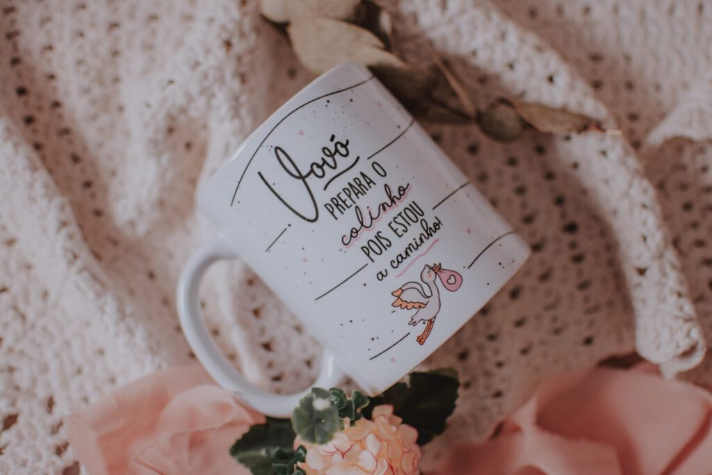 Vô e Vó Cegonha - 2 Artes Avulsa Caneca - Imagem 2