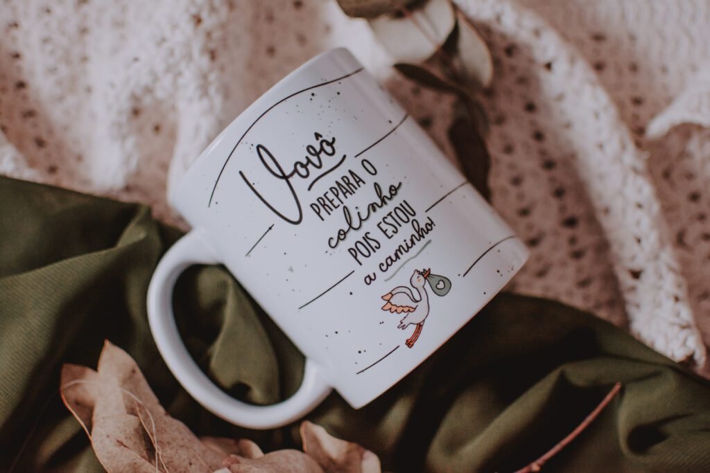 Vô e Vó Cegonha - 2 Artes Avulsa Caneca - Imagem 3