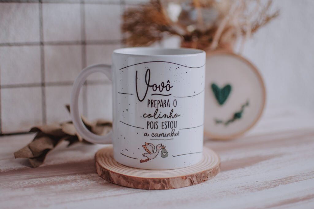 Vô e Vó Cegonha - 2 Artes Avulsa Caneca - Imagem 5