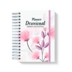 Devocional Floral Rosa - Editável no CANVA