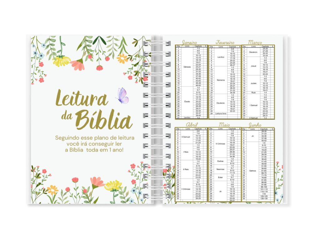 Devocional Flores e Borboletas - Editável no CANVA - Imagem 3