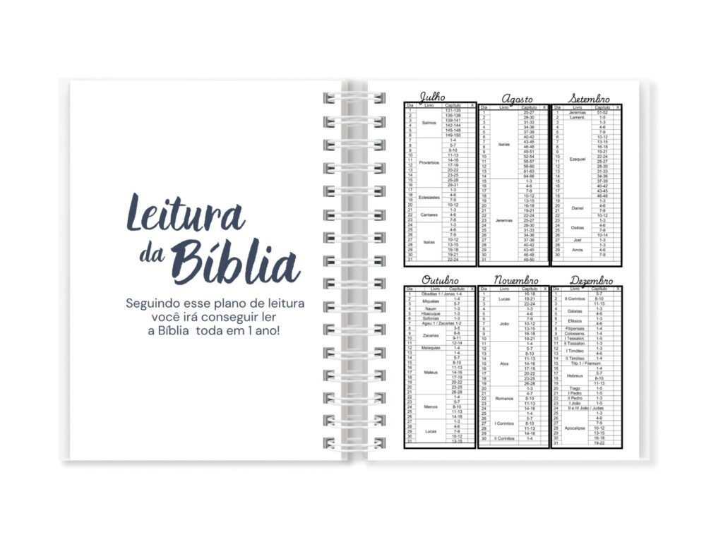 Devocional Iniciais Masculino - Editável no CANVA - Imagem 3