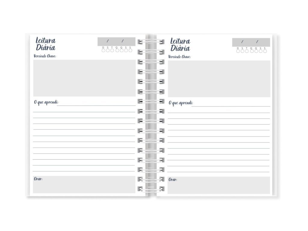 Devocional Iniciais Masculino - Editável no CANVA - Imagem 4