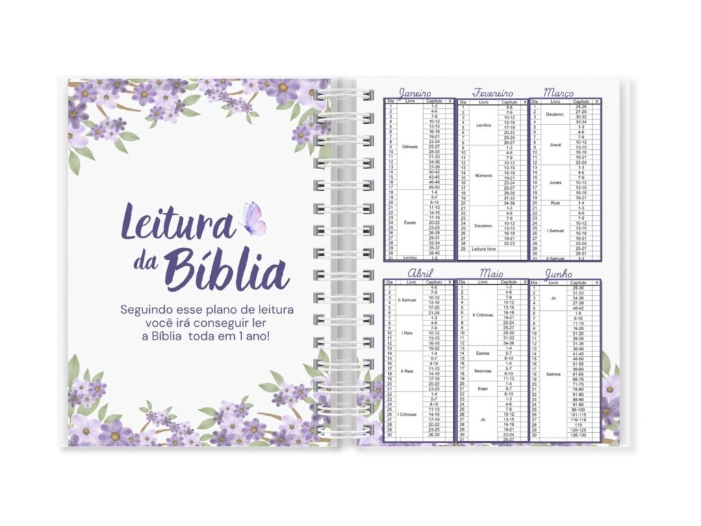 Devocional Mulher Virtuosa Lilás - Editável no CANVA - Imagem 3