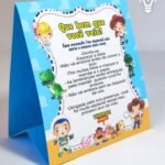 Placa Toy Story - Centro de Mesa