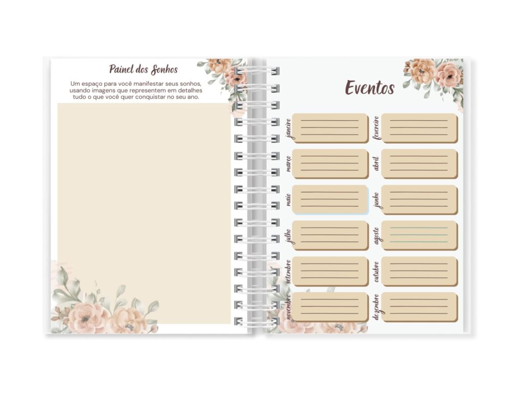 Devocional Janela Floral - Editável no CANVA - Imagem 2