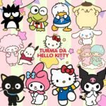 Turma da Hello Kitty - Kit Digital