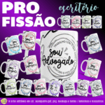 Profissão Escritório - Estampas Canecas