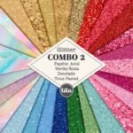 Papéis Texturas - Combo 02 - Glitter (Tita)
