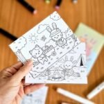 Livro de Colorir - 24 desenhos/ 30 pág. - Tamanho A5 + Cards - Imagem 10