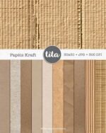 Papéis Texturas - Combo 01 - Kraft (Tita) - Imagem 3
