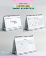 COMBO Calendários de Mesa 2026 - Imagem 3