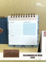 Coleção Homem - Calendários de Mesa 2026 (Tita) - Imagem 5