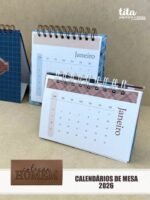 Coleção Homem - Calendários de Mesa 2026 (Tita) - Imagem 7