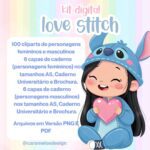 Love Stitch - Kit Digital + Capas A5 - Imagem 4