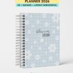 Planner Datado 2026 - A5 Horizontal