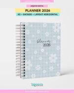Planner Datado 2026 - A5 Horizontal