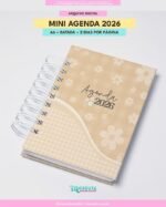 Mini Agenda Datada 2026 - A6 2DPP