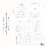 Páginas Extras Caderneta de Saúde - Cute Clean - Imagem 3