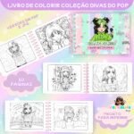Coleção Divas do Pop - Livros de para Colorir - Imagem 5