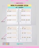 Mini Planner 2026 - A6 - Imagem 2